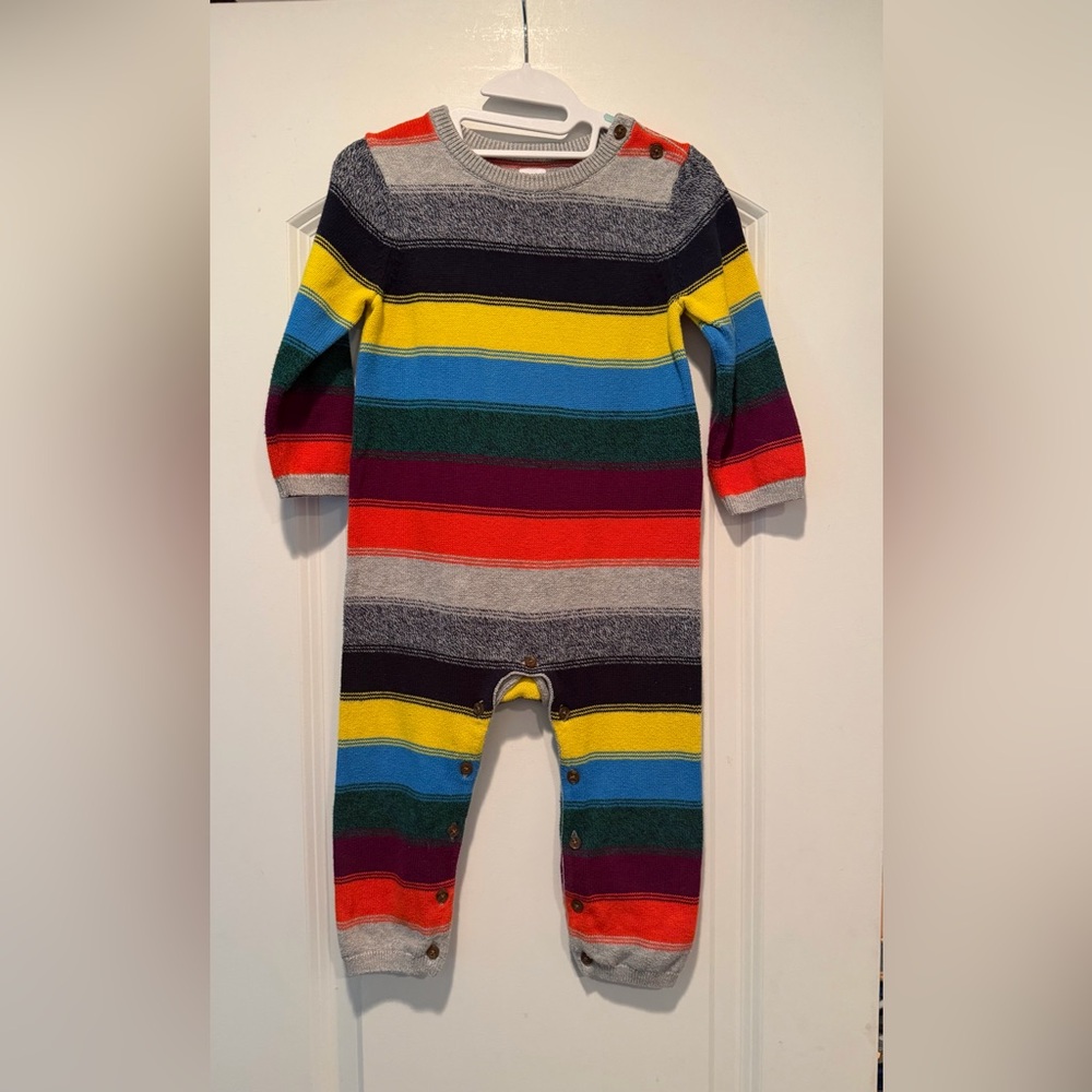 Gap Striped Multi-Color Knit One-Piece for Kids